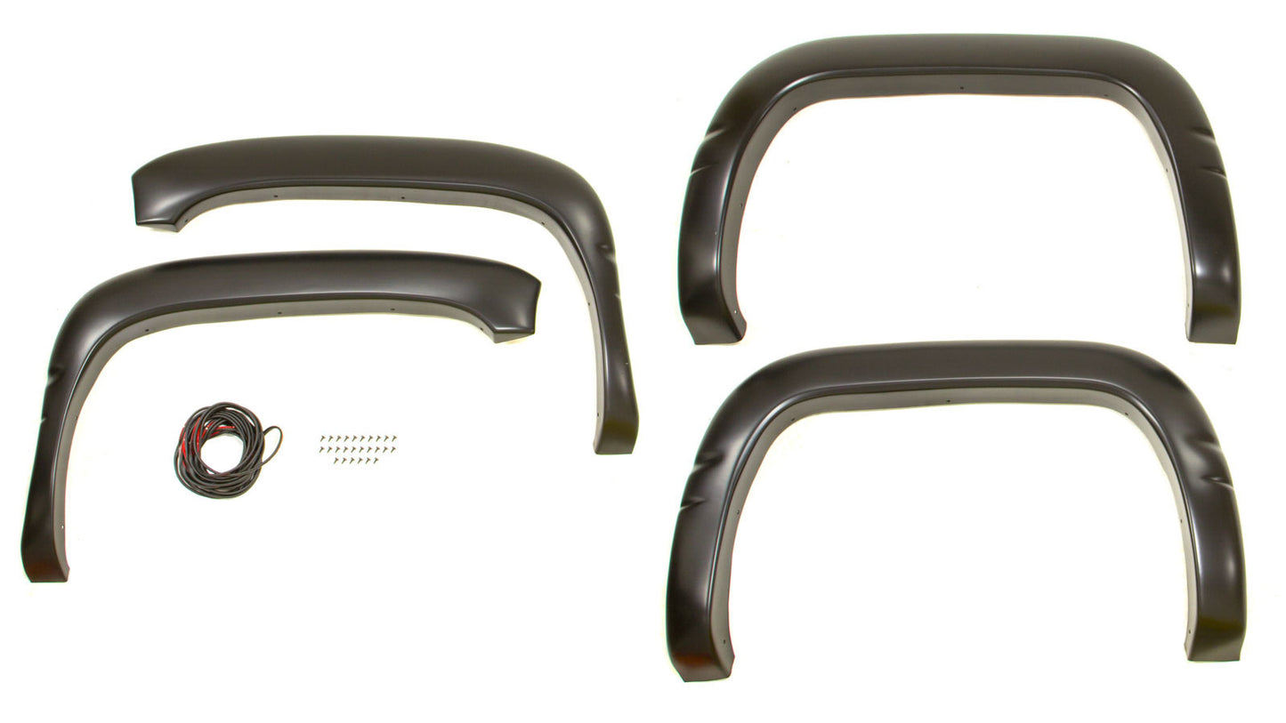 Bushwacker 94-01 Ram OE Style Flares 4pc MPN BUS50903-02 For Dodge Fullsize Truck RAM 1994-2001