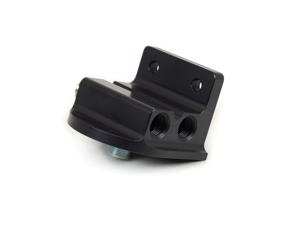 Canton Billet Alm Remote Oil Filter Mount 22mm Thread MPN CAN22-623 For Universal use