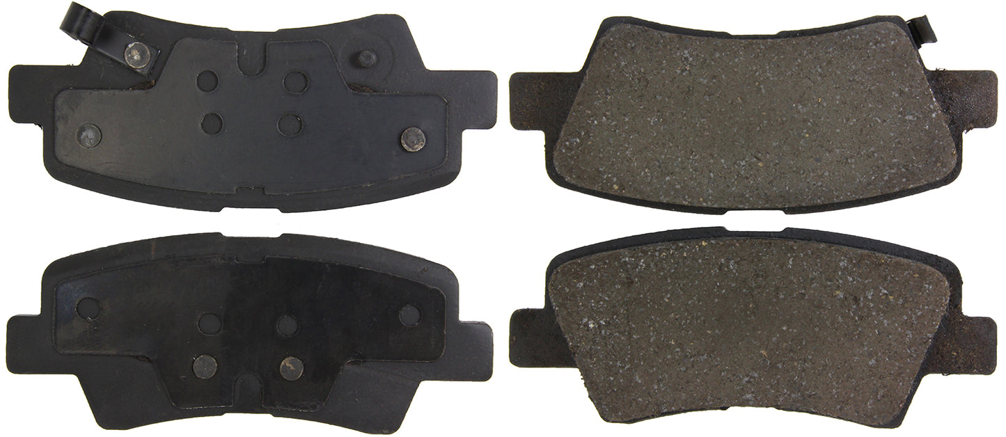 C-TEK Ceramic Brake Pads with Shims Centric Brake Parts CBP103.14450