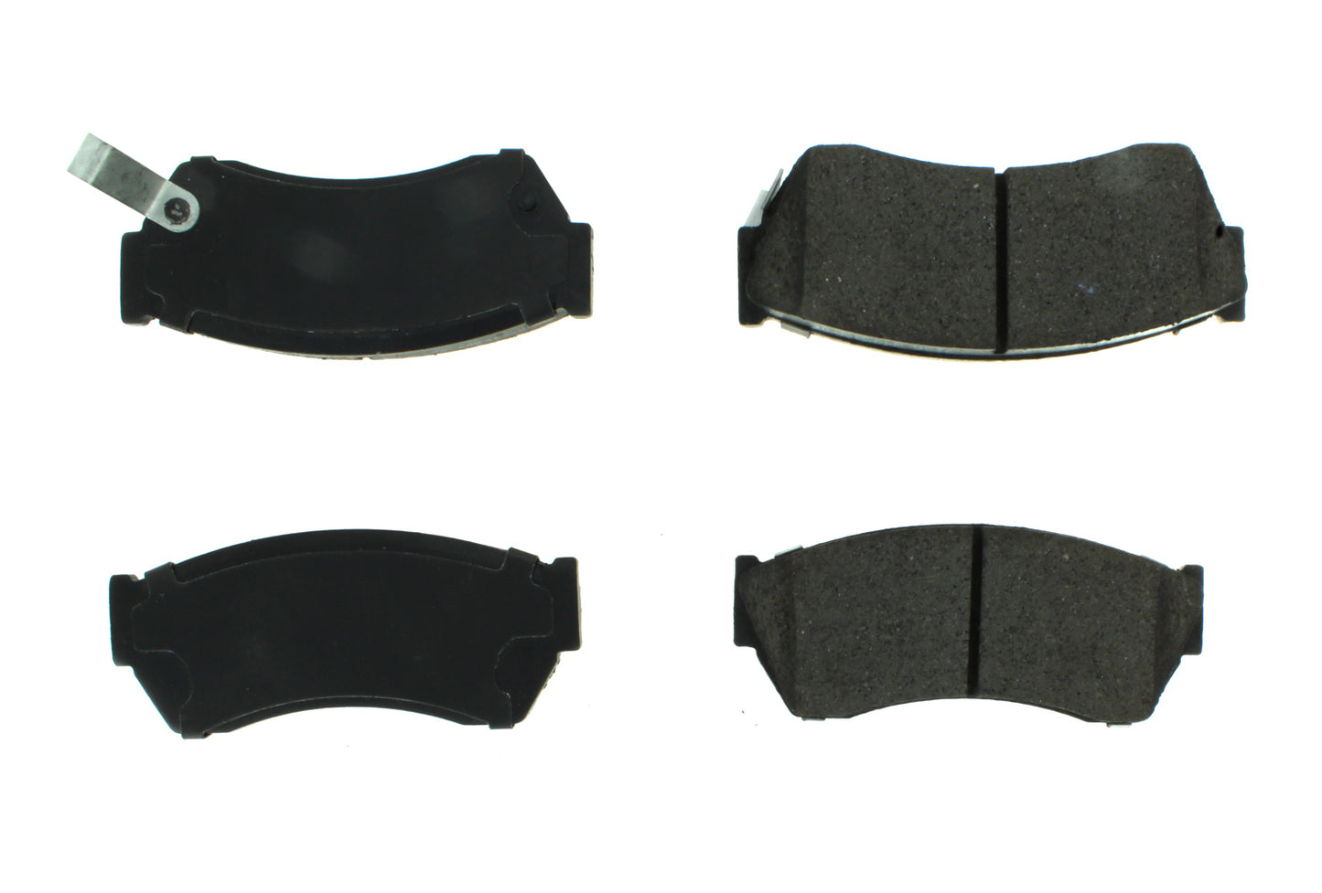 Semi-Metallic Brake Pads w/Hardware Centric Brake Parts CBP104.04510