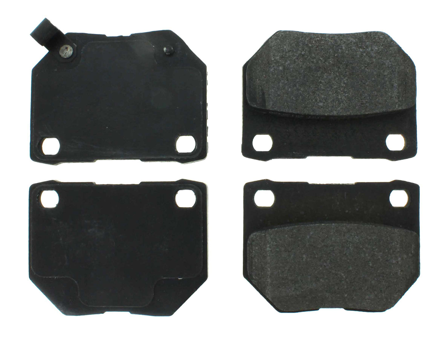 Posi-Quiet Semi-Metallic Brake Pads Centric Brake Parts CBP104.04611