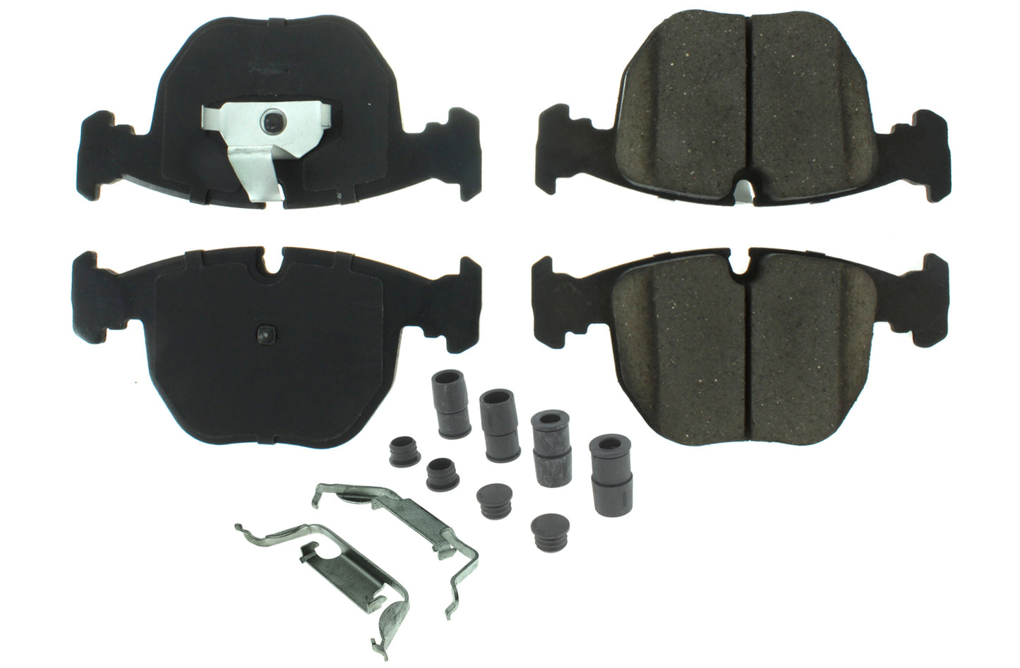 Posi-Quiet Ceramic Brake Pads with Shims and Har Centric Brake Parts CBP105.06810