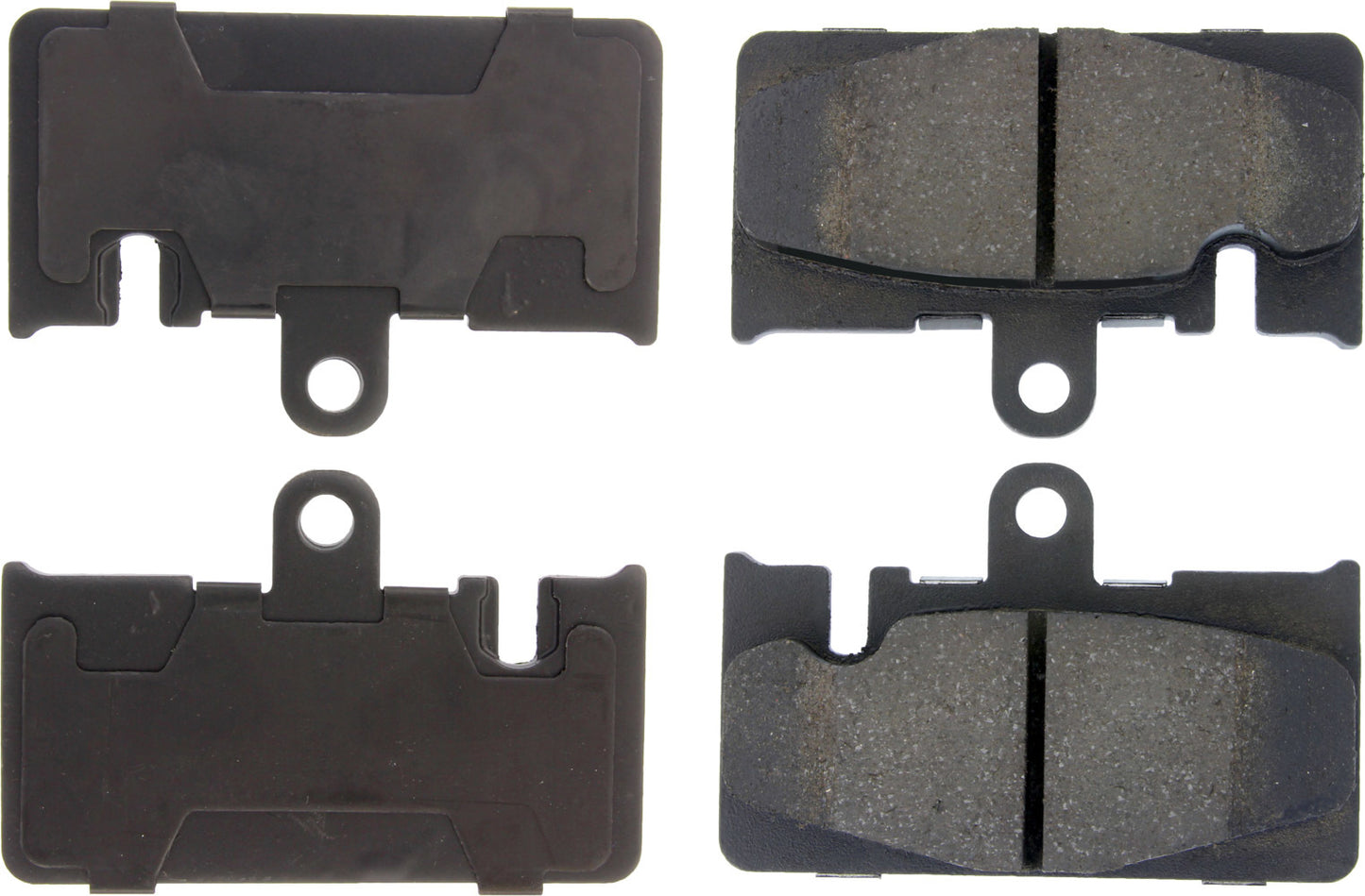 CENTRIC BRAKE PARTS Posi-Quiet Ceramic Brake Pads with Shims and Har CBP105.08710