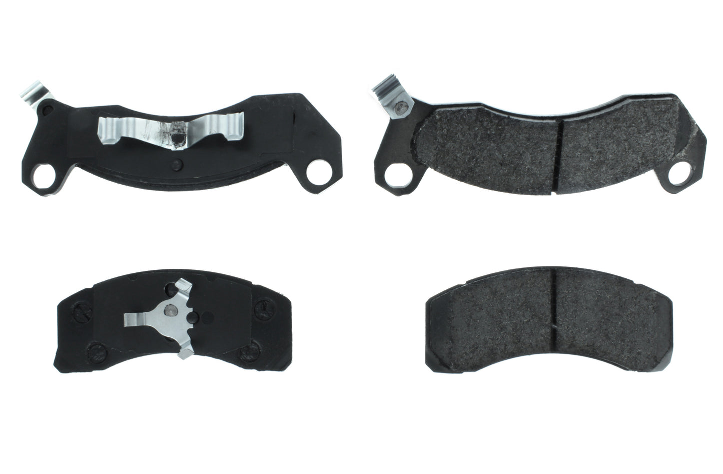 Posi-Quiet Extended Wear Brake Pads with Shims a Centric Brake Parts CBP106.02000