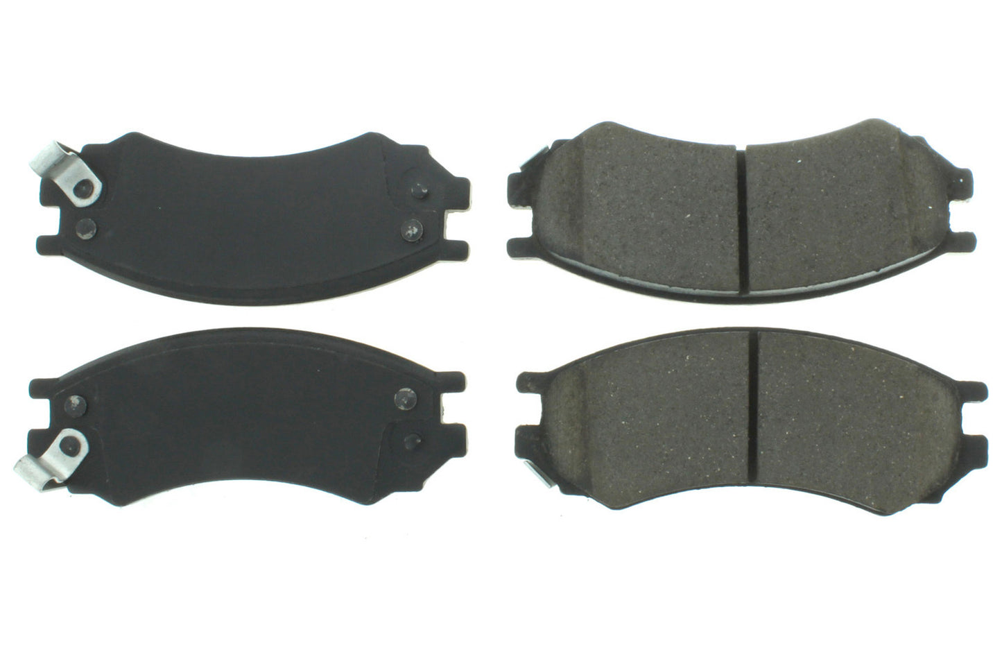 Posi-Quiet Extended Wear Brake Pads with Shims a Centric Brake Parts CBP106.05070