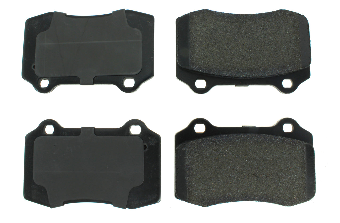 Posi-Quiet Extended Wear Brake Pads with Shims Centric Brake Parts CBP106.05921