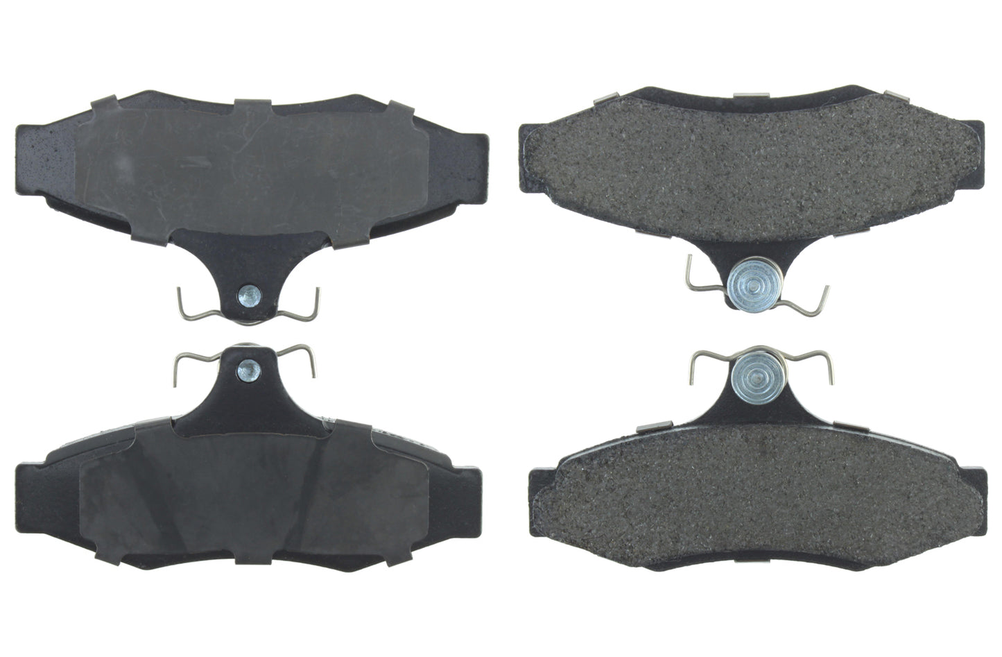 Posi-Quiet Extended Wear Brake Pads with Shims a Centric Brake Parts CBP106.06990