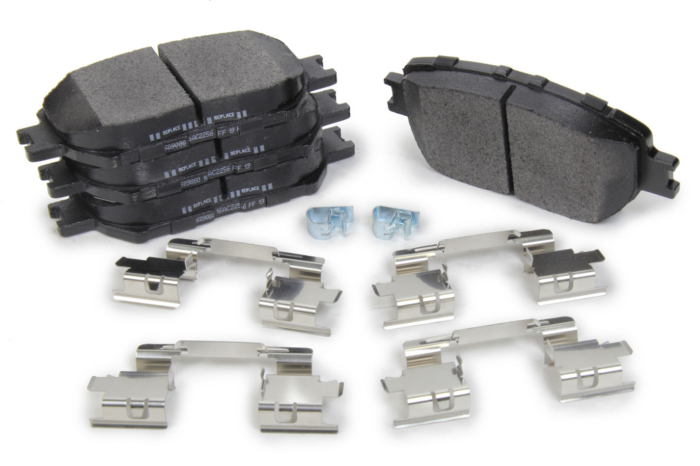 Posi-Quiet Extended Wear Brake Pads with Shims a Centric Brake Parts CBP106.09080