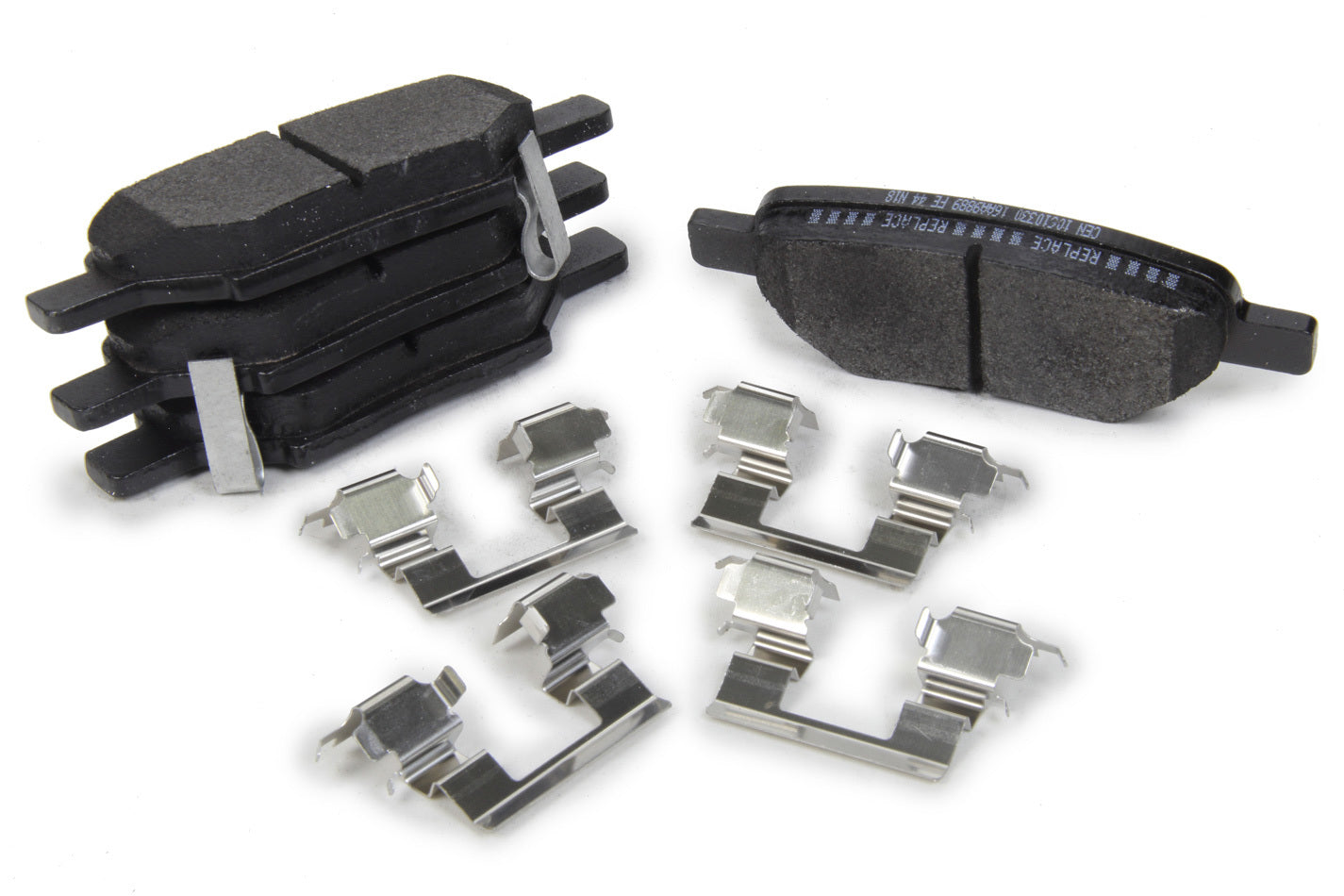 Posi-Quiet Extended Wear Brake Pads with Shims a Centric Brake Parts CBP106.10330