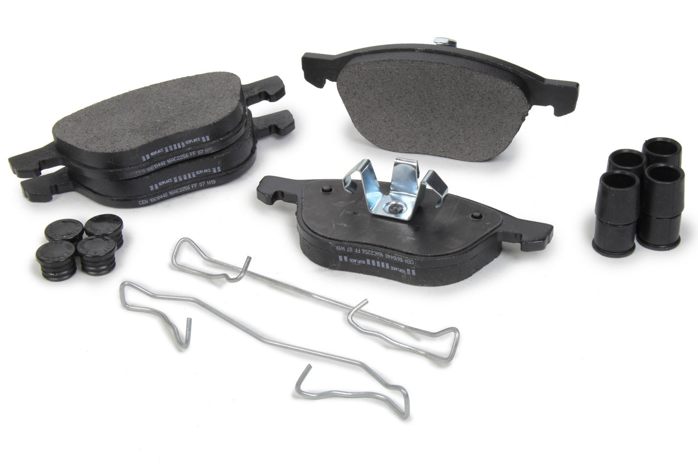 Posi-Quiet Extended Wear Brake Pads with Shims a Centric Brake Parts CBP106.10440