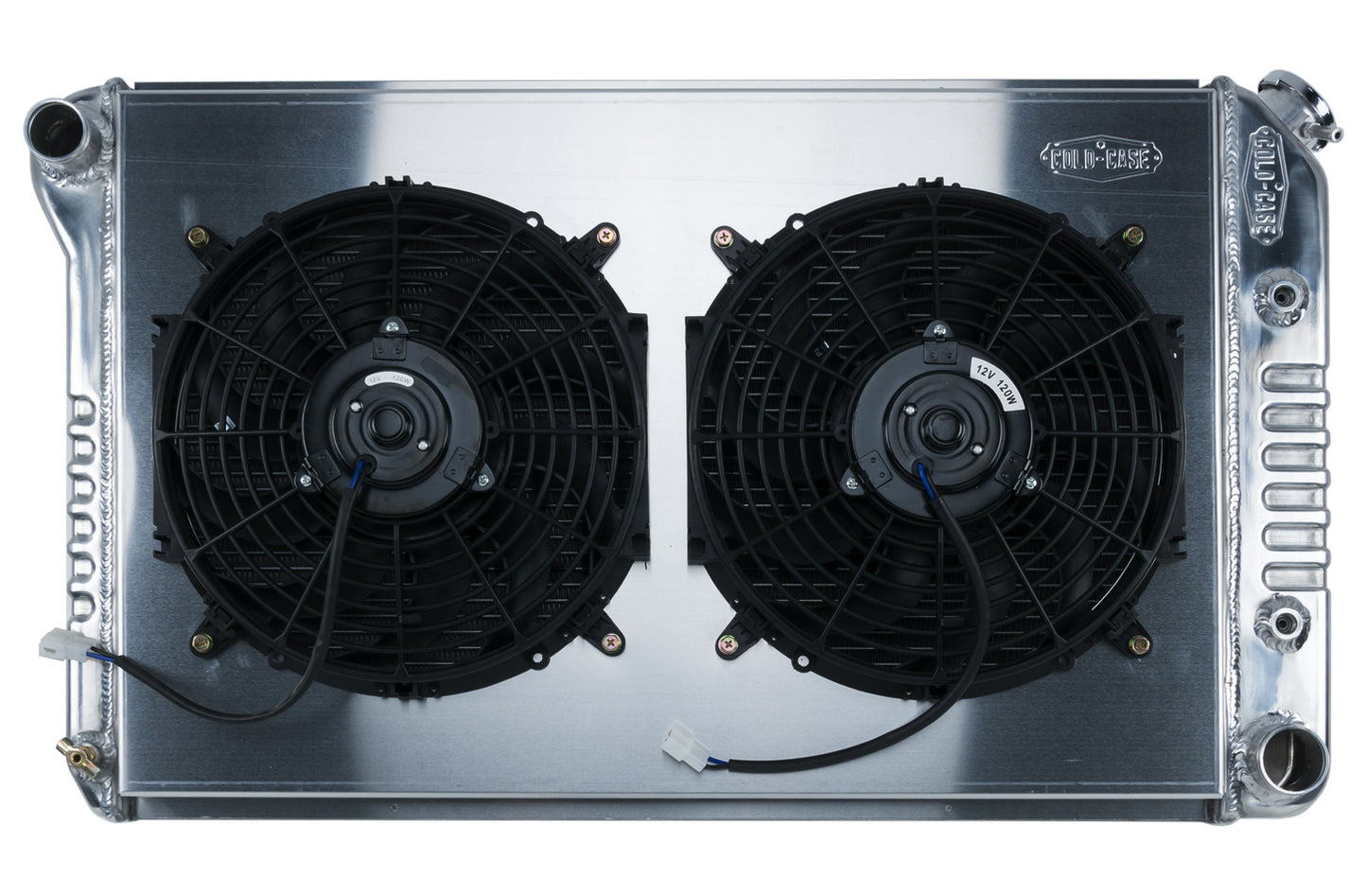 Cold Case Radiators 70-81 Camaro Radiator & 12in Fan Kit AT MPN CCRCHC545AK For GM F-Body 1970-81