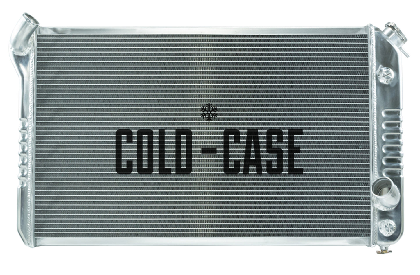 Cold Case Radiators 73-76 Corvette Radiator MPN CCRCHV716A For Chevy Corvette 1973-76
