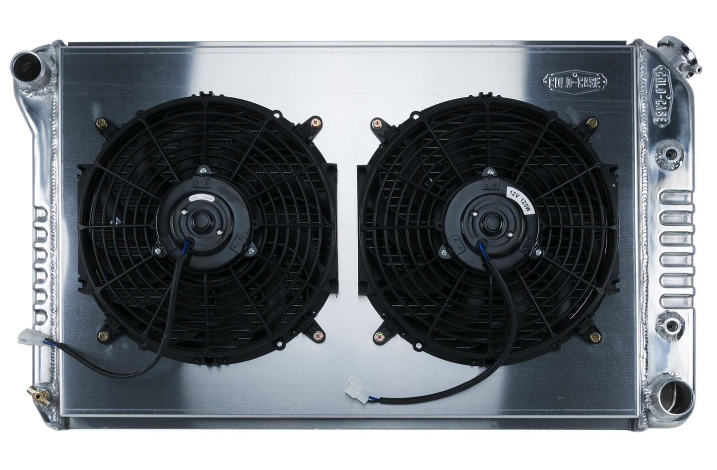 Cold Case Radiators 78-88 GM G-Body Radiator & 12in Dual Fan Kit AT MPN CCRGMG544AK For GM G-Body 1978-88