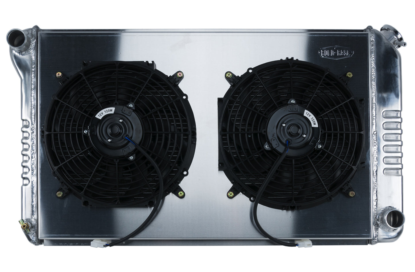 Cold Case Radiators 70-81 Firebird MT 12in Dual Fans MPN CCRGPF18K For GM F-Body 1970-81
