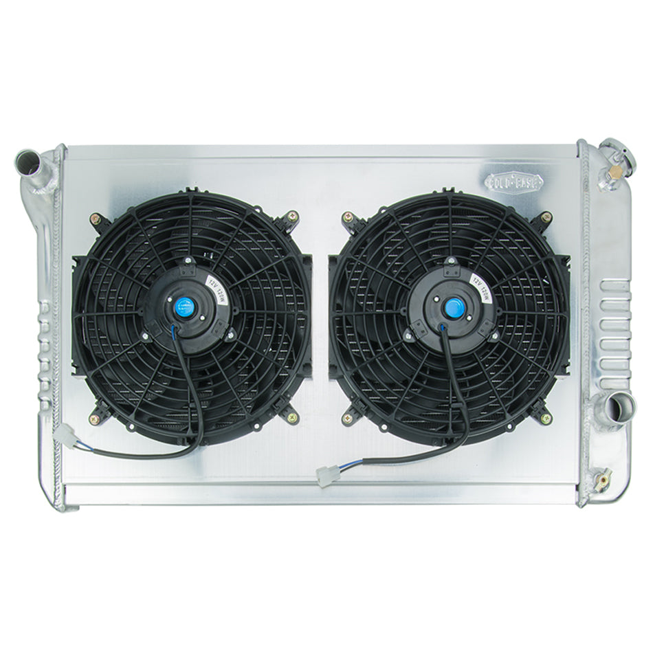 Cold Case Radiators 82-92 Camaro/Firebird 3r Radiator & 12in Fan Kit MPN CCRLMP590AK For GM F-Body 1982-92