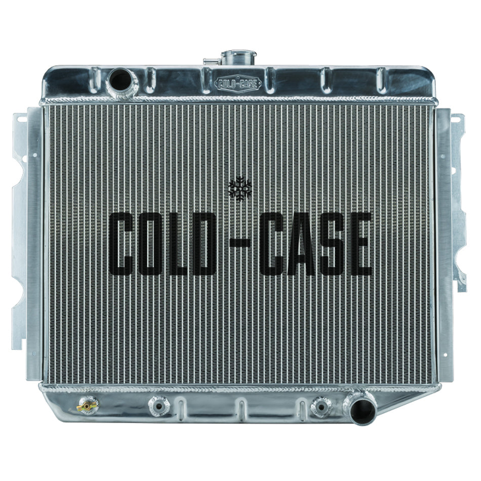 Cold Case Radiators 66-74 A/B/C/E Body AC Radiator AT 17x26in MPN CCRMOP750A For Mopar A-Body, B-Body 1966-74