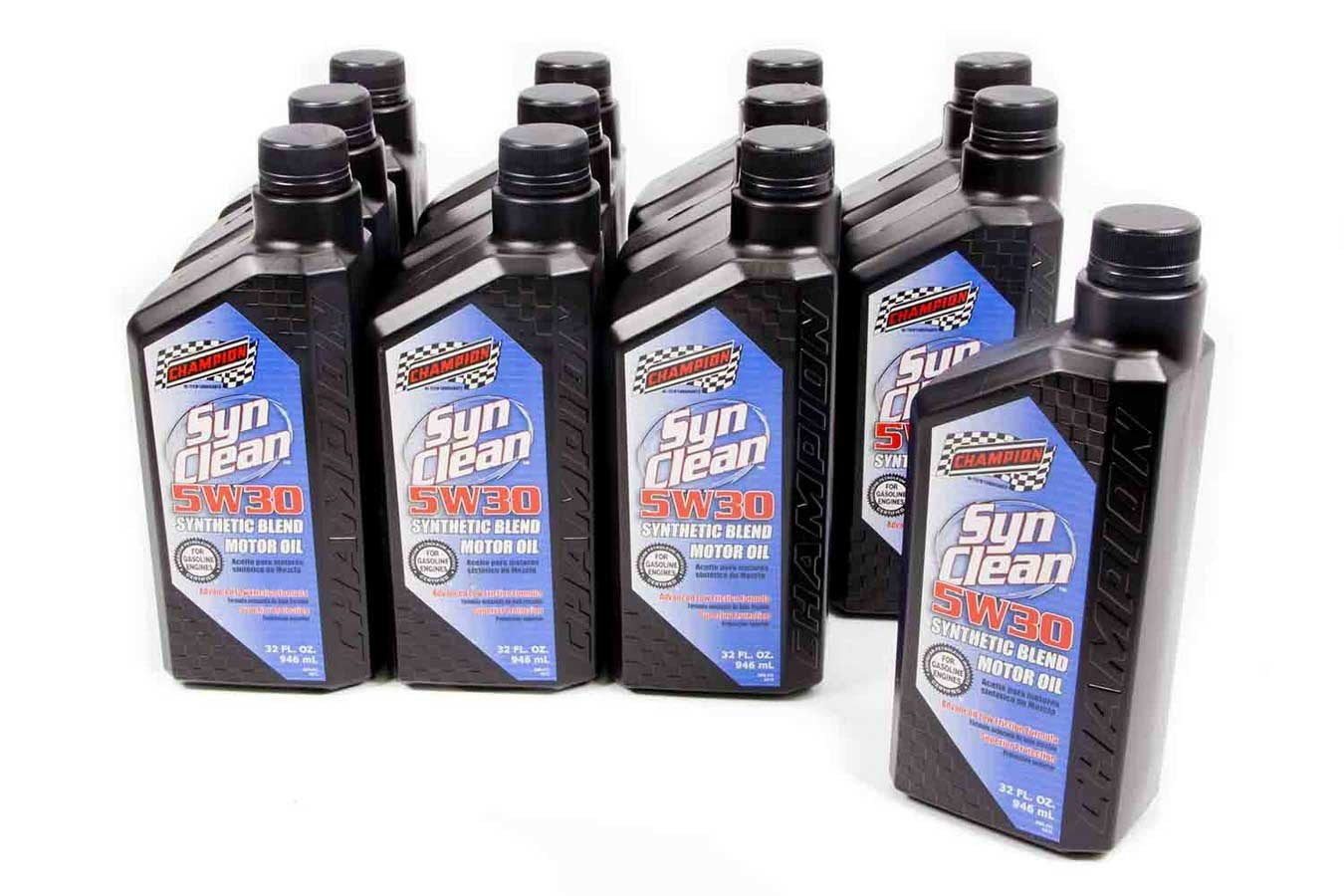 Champion Brand 5w30 Syn-Blend Oil Oil 12x1Qt MPN CHO4231H-12