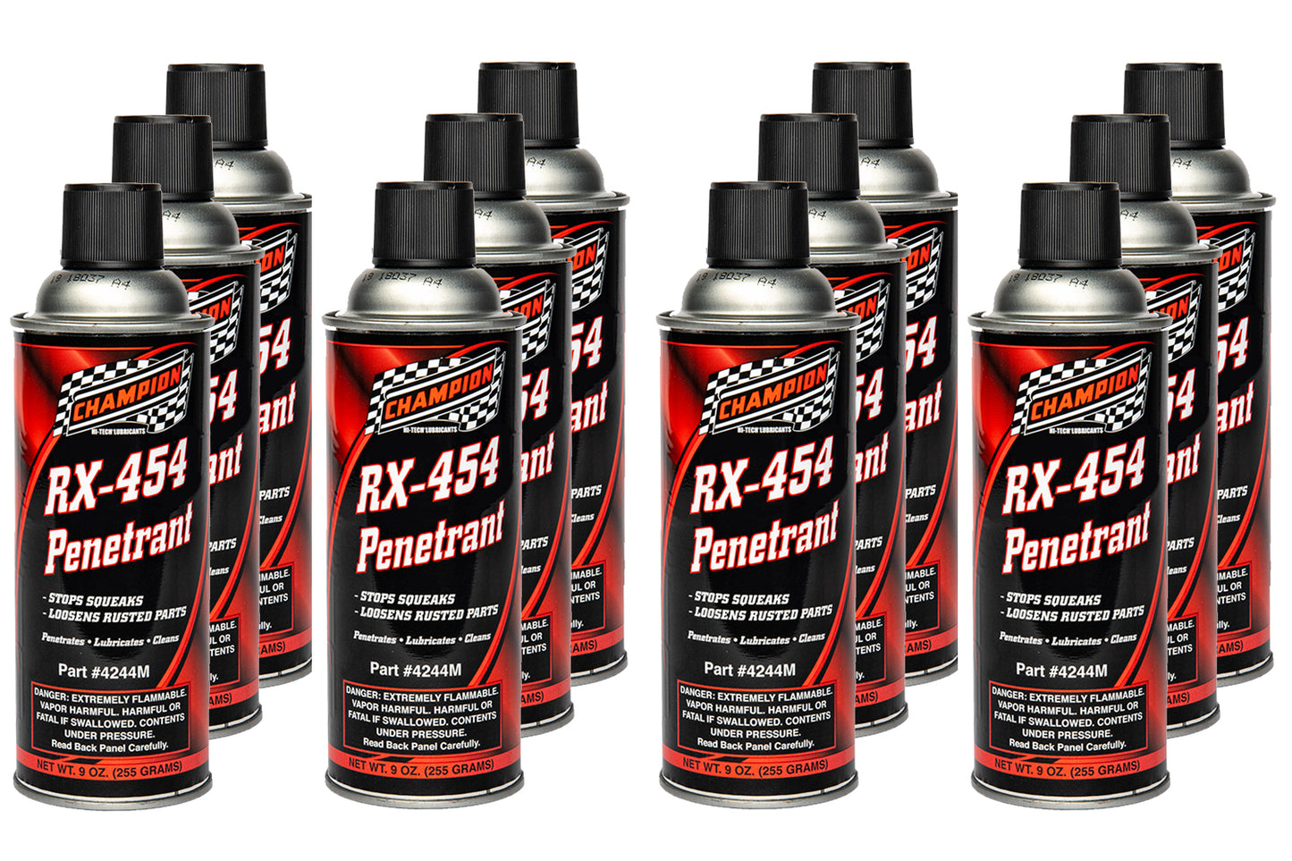 Champion Brand RX-454 Penetrant Case 12 x 9oz 50 State Formula CHO4244M-12