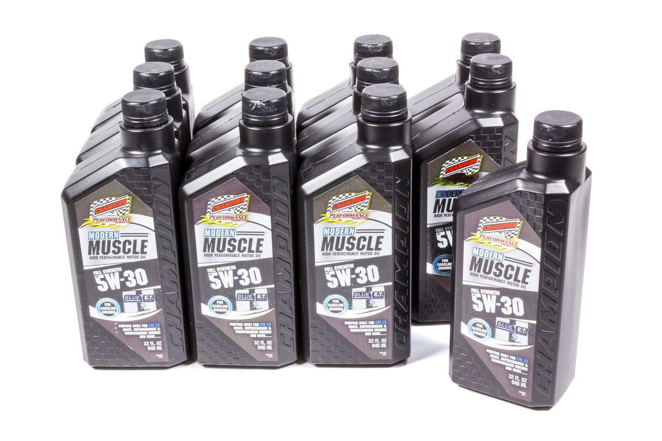 Champion Brand Modern Muscle 5w30 Oil Case 12x1Qt Full Syn. MPN CHO4401H-12