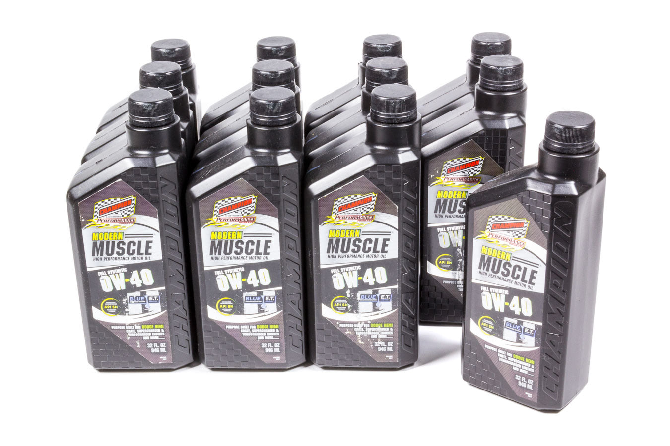 Champion Brand Modern Muscle 0w40 Oil Case 12x1Qt Full Syn. MPN CHO4402H-12