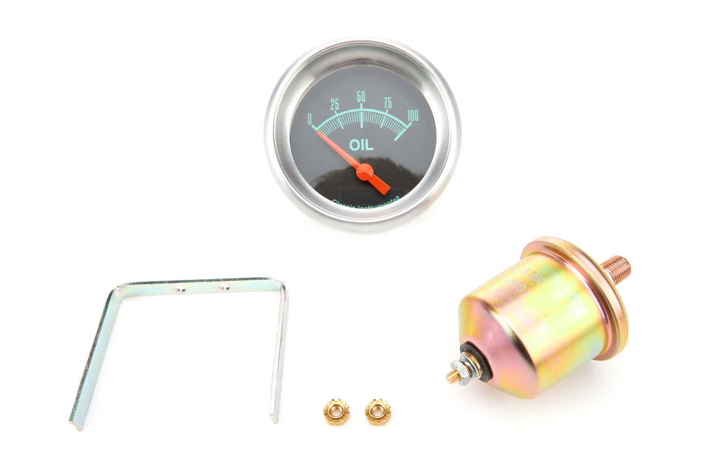 Classic Instruments G/Stock Oil Pressure 2-5/8 Short Sweep MPN CLAGS281APF
