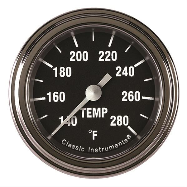 Classic Instruments Hot Rod Temperature Gaug e 2-1/8 Full Sweep MPN CLAHR126SLF-02