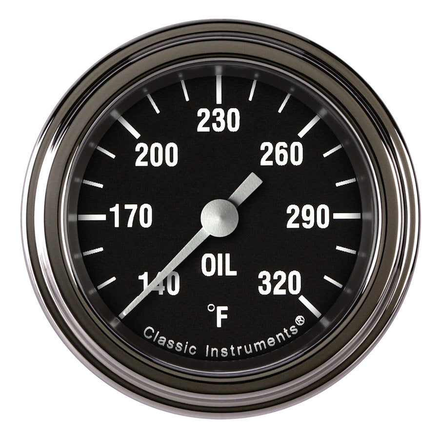 Classic Instruments Hot Rod Oil Temp 2-1/8 Full Sweep MPN CLAHR128SLF