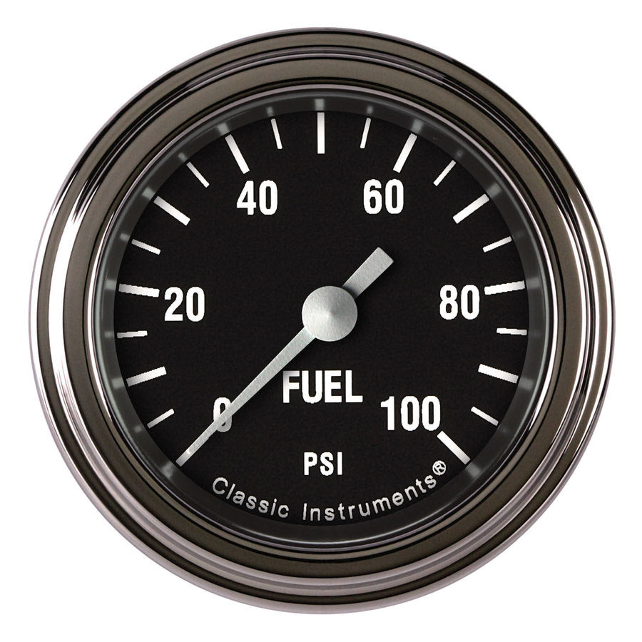 Classic Instruments Hot Rod Fuel Pressure 100 PSI 2-1/8 Full Sweep MPN CLAHR146SLF