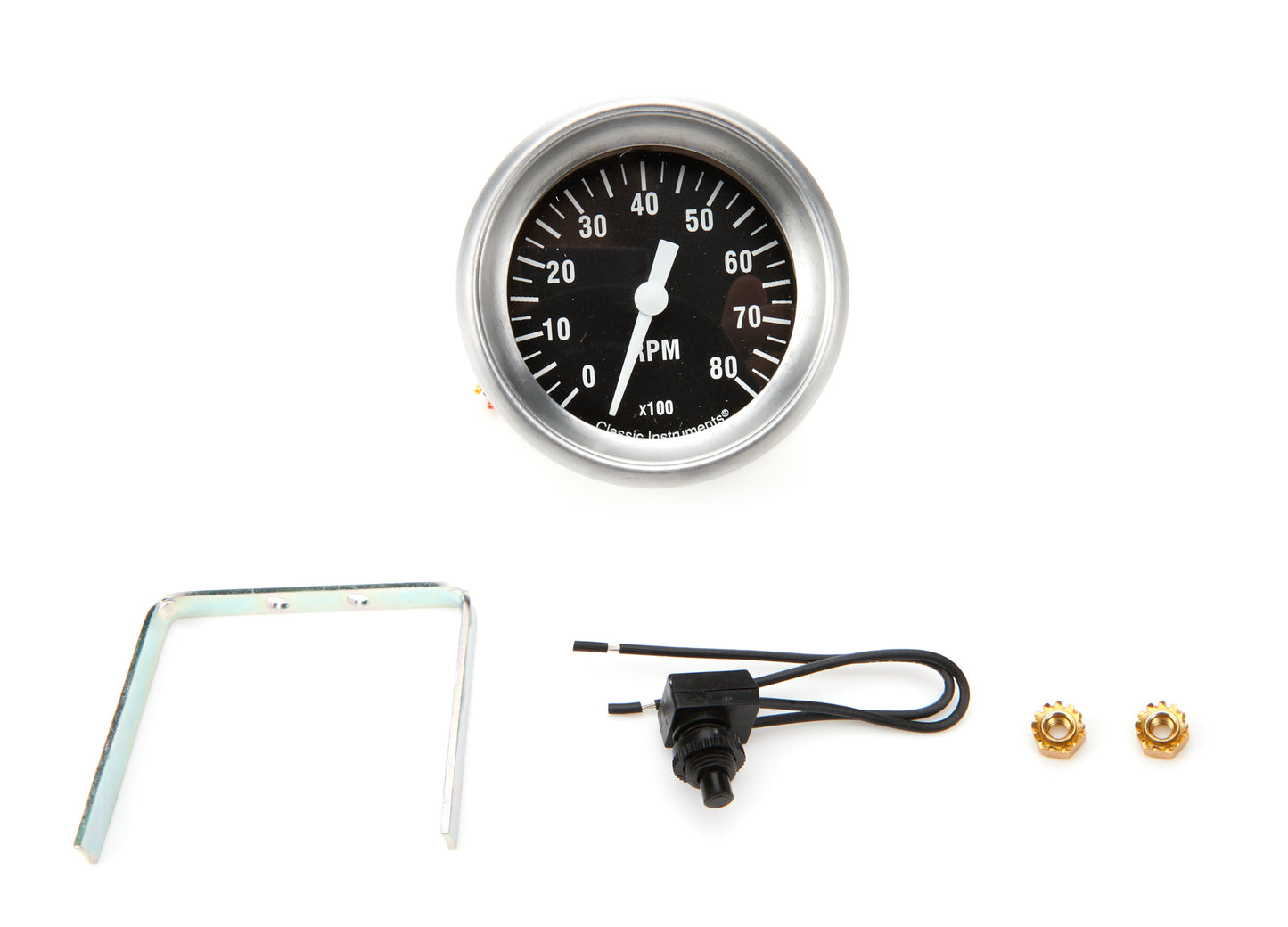 Classic Instruments Hot Rod Tachometer 2-5/8 Full Sweep MPN CLAHR383APF
