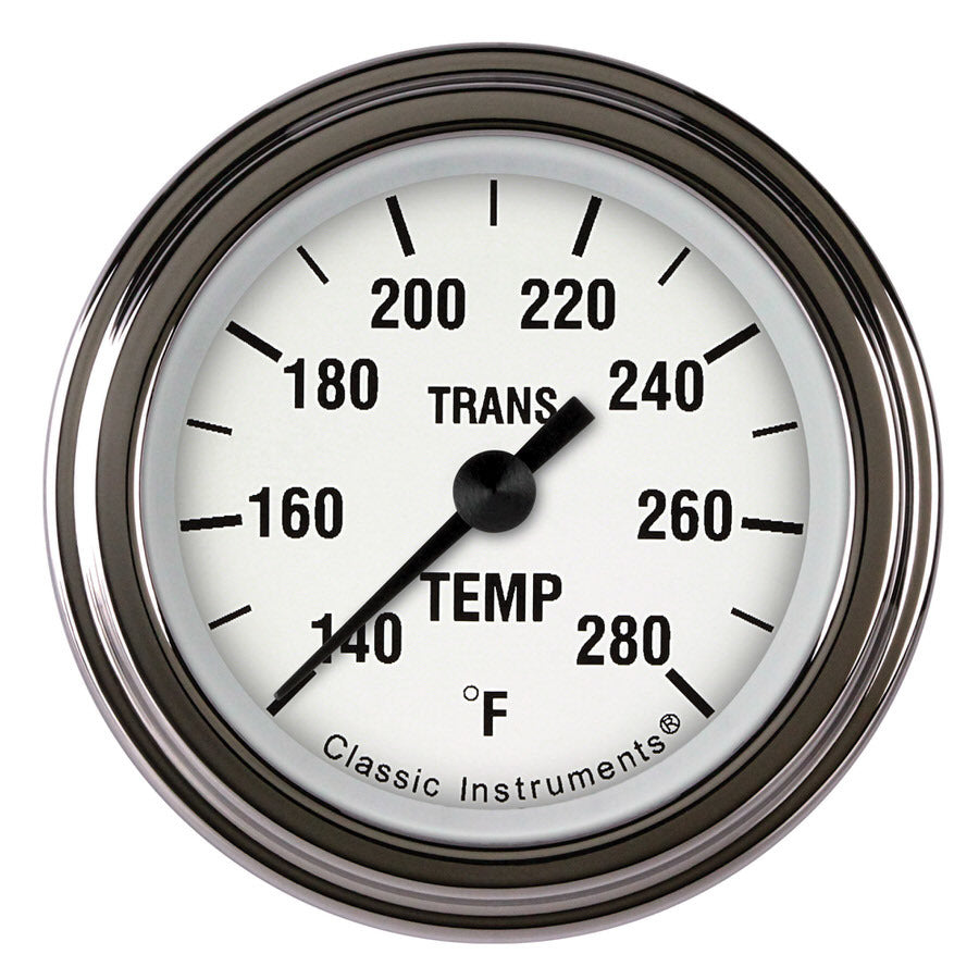Classic Instruments White Hot Transmission T emp 2-1/8 Full Sweep MPN CLAWH127SLF