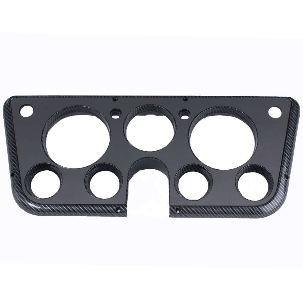 Clayton Machine Works Gauge Bezel 67-72 GM P/U Carbon Fiber With Gray MPN CMW6772-C For GM Fullsize Truck 1967-72