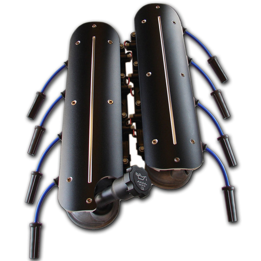 Clayton Machine Works LS Engine Coil Covers Pair Black MPN CMWLSC-01-B For GM LS-Series
