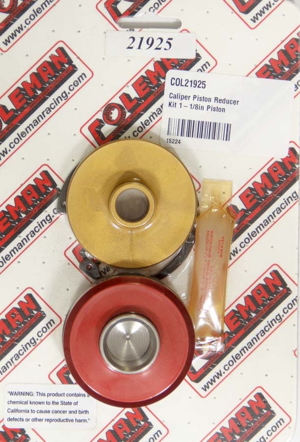 Coleman Racing Products Caliper Piston Reducer Kit 1-1/8in Piston COL21925