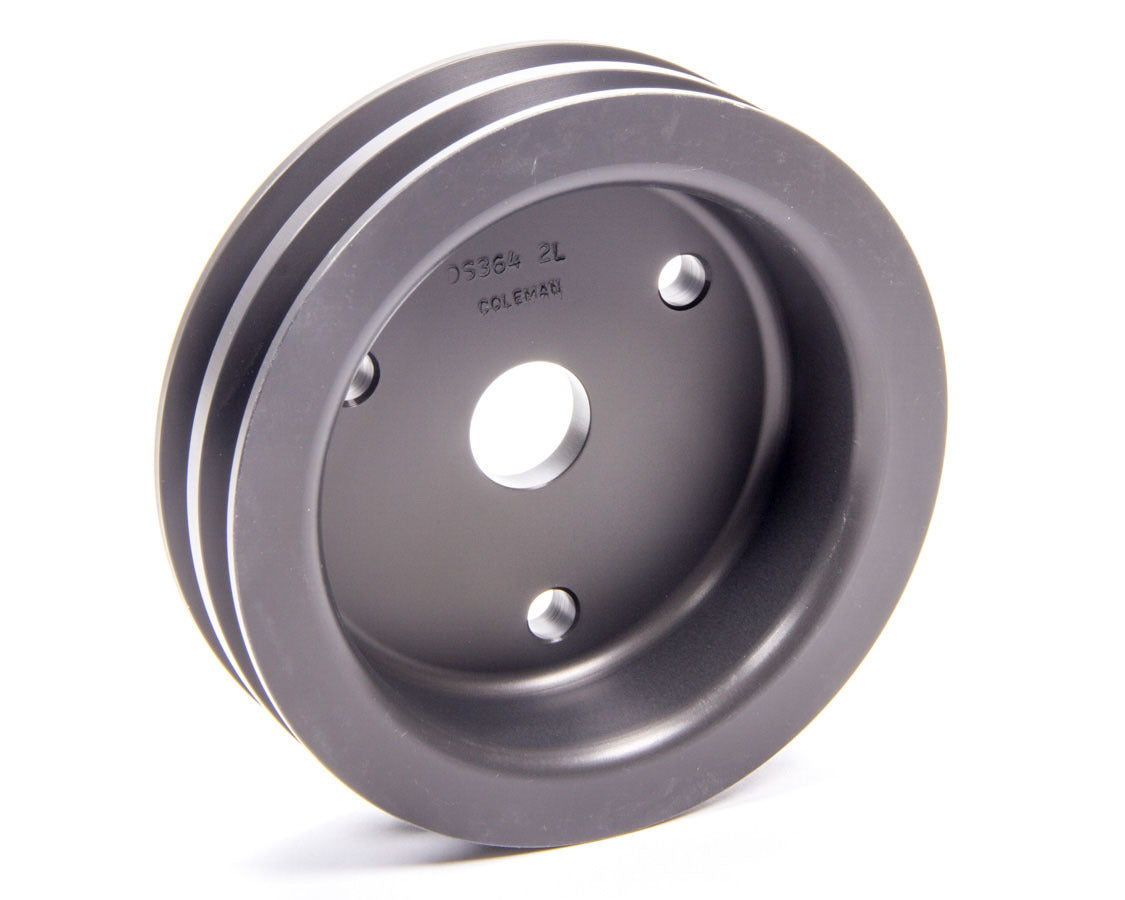 Coleman Racing Products SBC Alum Lower Pulley MPN COLDS-364-2L For Chevy
