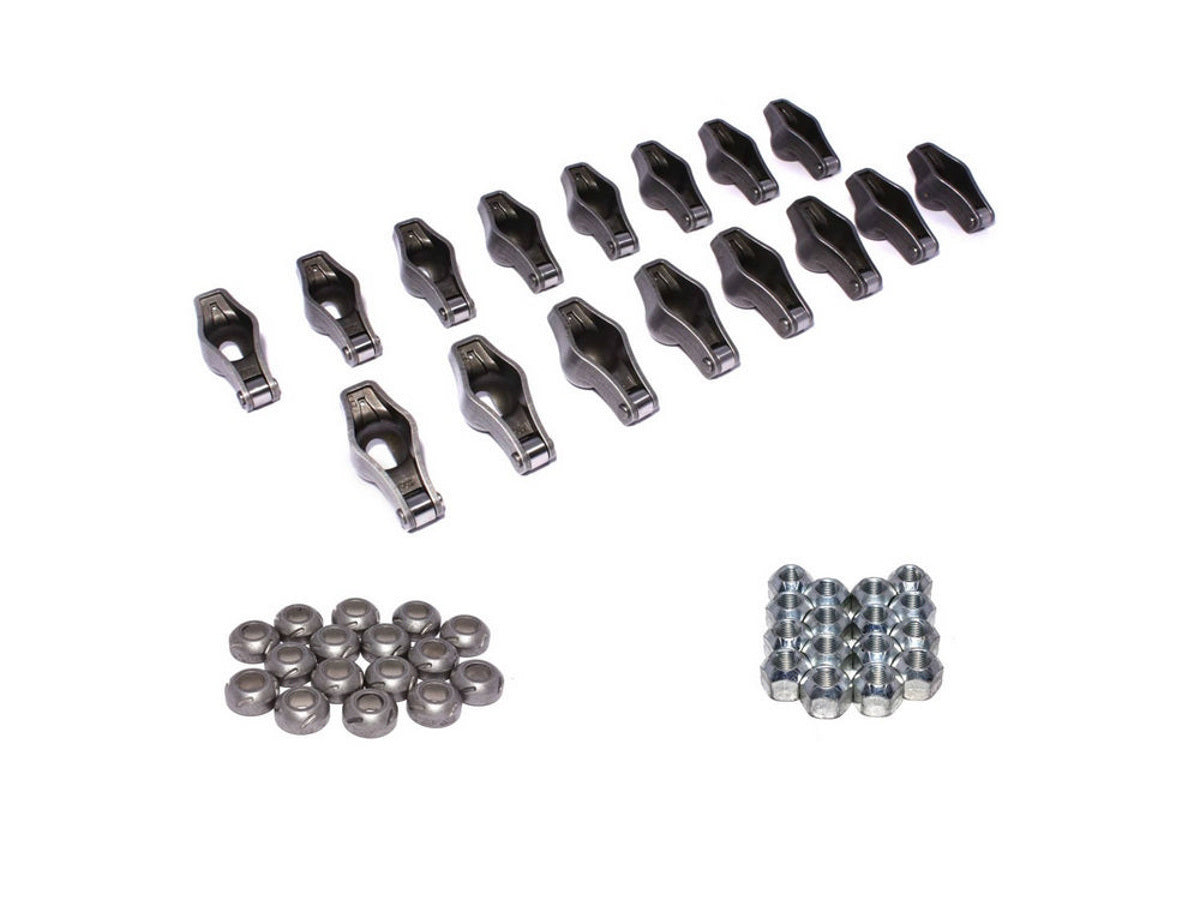 Comp Cams SBF Magnum Roller Tip R/A's - 1.7 Ratio 3/8in MPN COM1450-16 For Ford