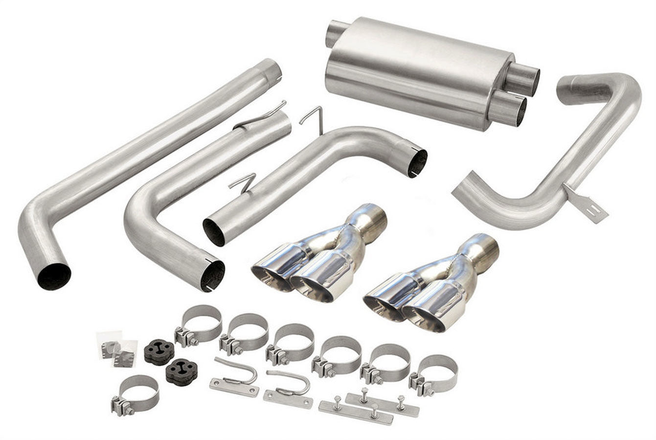 Corsa Performance 98-02 Camaro 5.7L Cat Back Exhaust System MPN COR14143 For GM LS-Series, F-Body 1998-2002