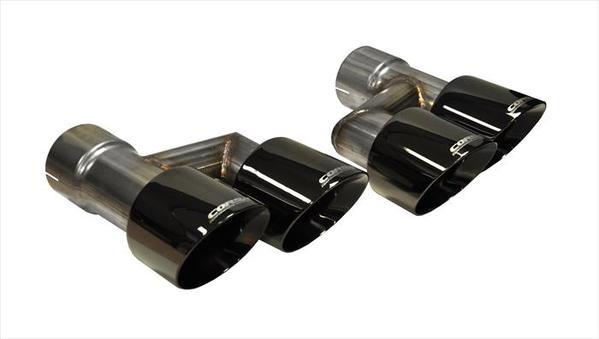 Corsa Performance Exhaust Tip Kit Dual Rear Exit COR14333BLK