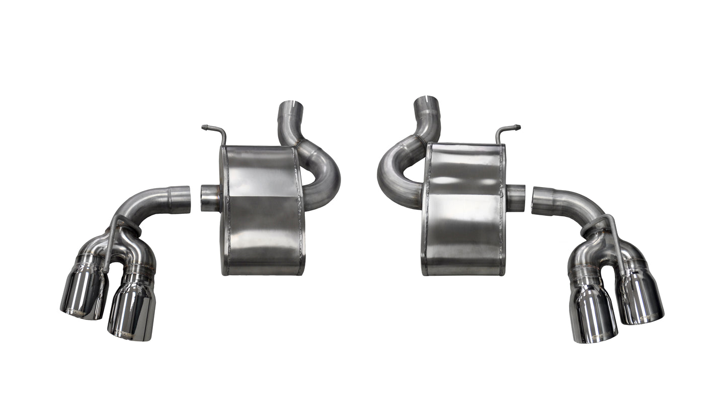Corsa Performance 16- Camaro 6.2L Xtreme Axle-Back Exhaust MPN COR14784 For Chevy Camaro 2016-18