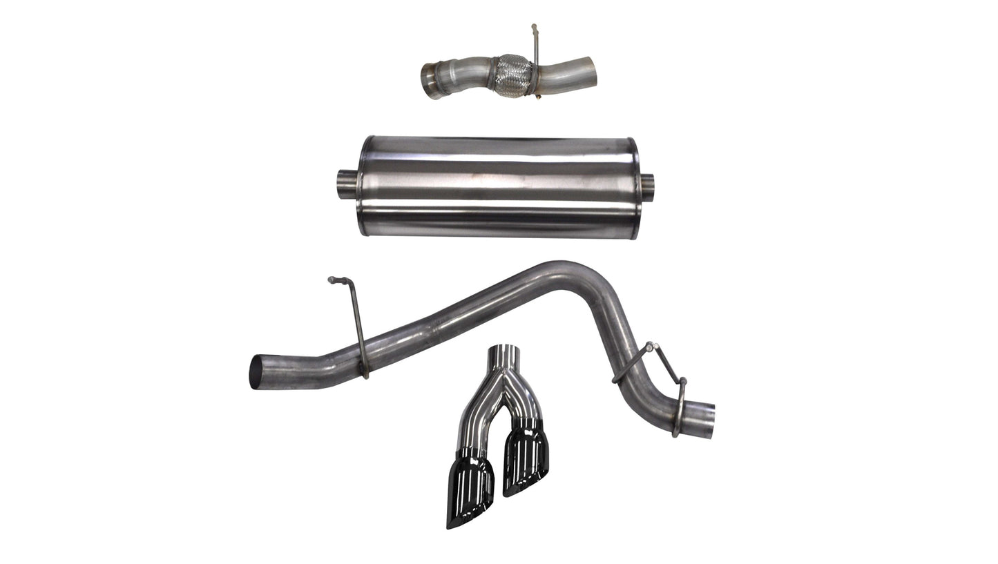 Corsa Performance Exhaust Cat-Back MPN COR14826BLK For GM Fullsize, Fullsize SUV, LS-Series 2015-20