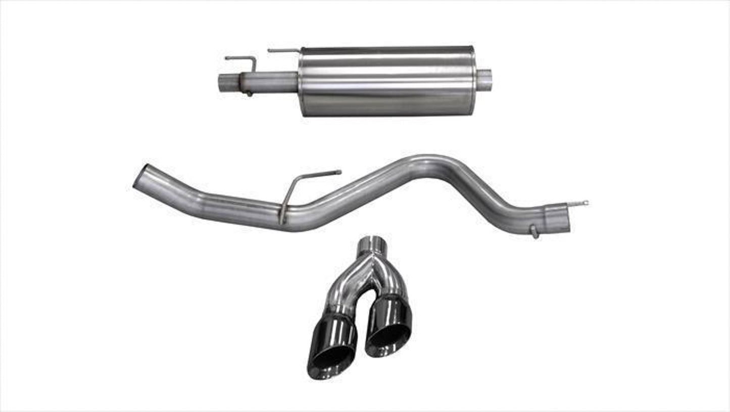 Corsa Performance Exhaust Cat-Back MPN COR14836BLK For Ford Fullsize Truck 2015-20