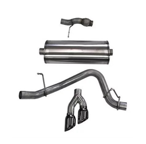 Corsa Performance Exhaust Cat-Back - 3.0in Single Side Exit MPN COR14859BLK For GM Fullsize SUV 2015-18