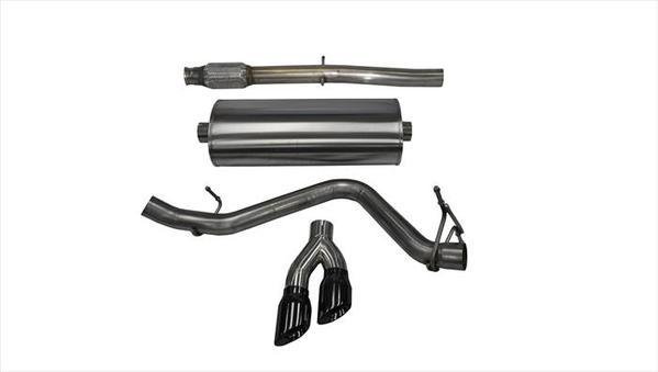 Corsa Performance Exhaust Cat-Back - 3.0in Single Side Exit COR14873BLK