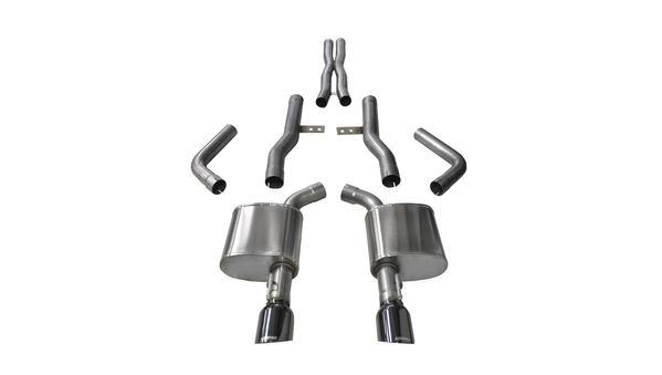 Corsa Performance Exhaust Cat-Back - 2.76 in Dual Rear Exit COR14996BLK