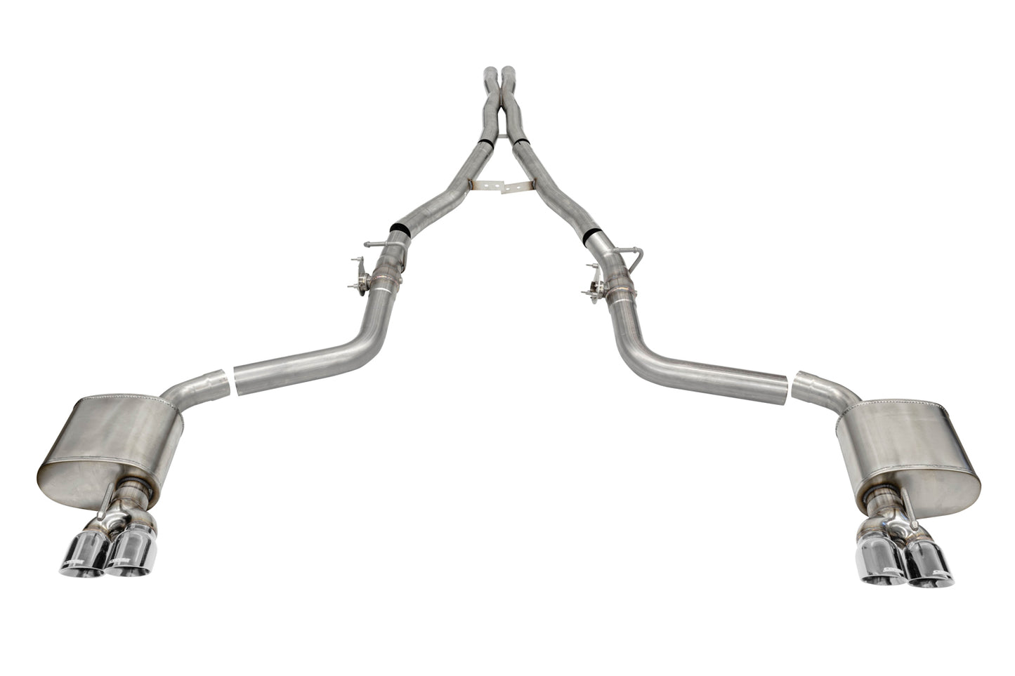 Corsa Performance 15-22 Dodge Challenger Cat Back Exhaust MPN COR21070 For Dodge, Mopar Challenger, Gen III 2015-22
