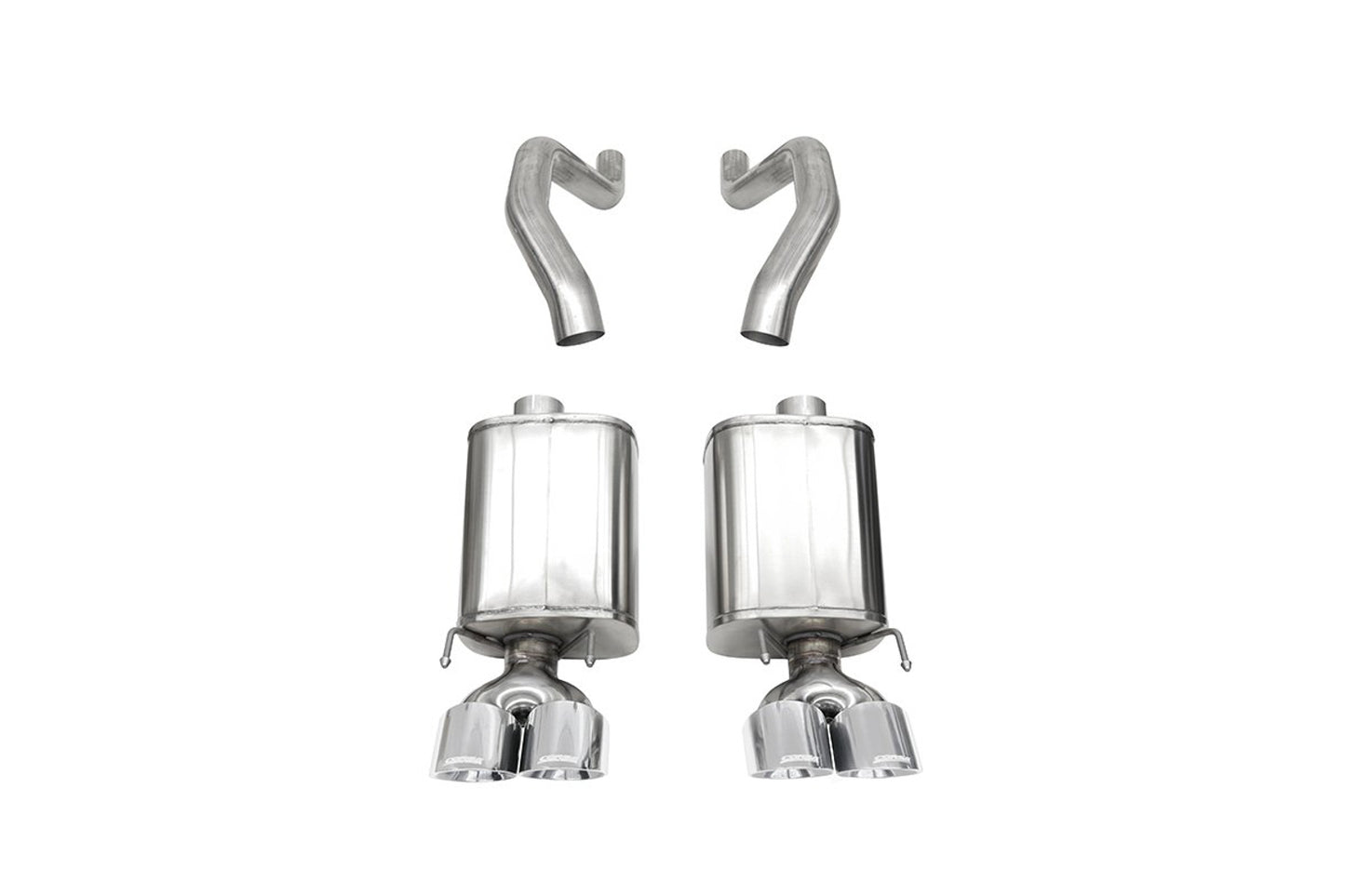 Corsa Performance Exhaust Axle Back MPN COR21077 For Chevy, GM Corvette, LS-Series 2006-13
