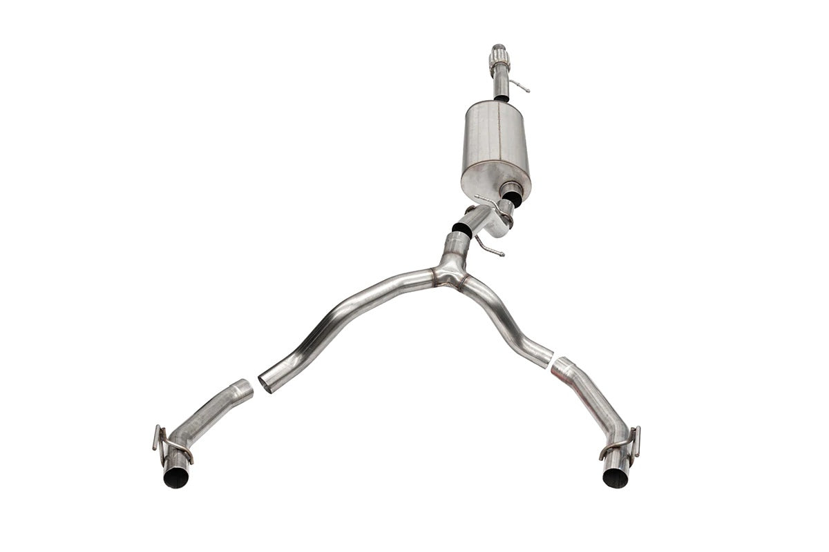 Corsa Performance 21- Cadillac Escalade 6.2L Cat Back Exhaust MPN COR21131 For GM Fullsize, Fullsize SUV, LS-Series 2021-22
