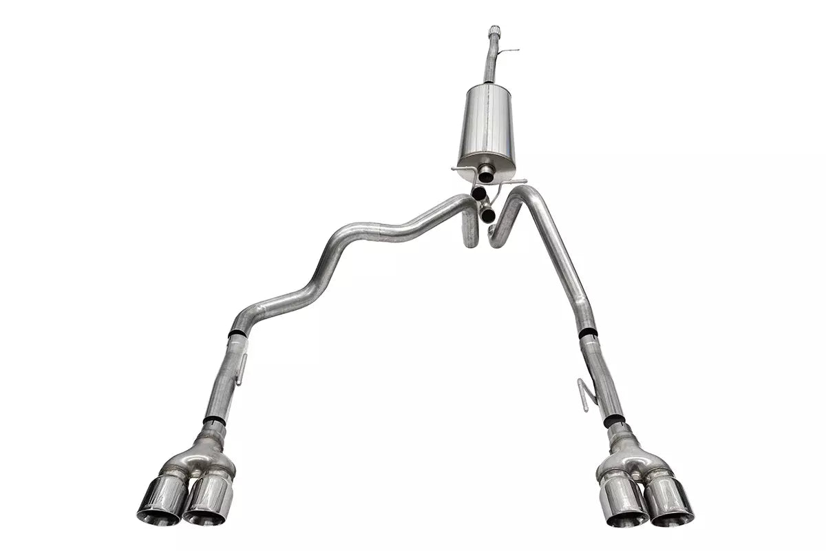 Corsa Performance 19- Silverado 1500 6.2L Cat Back Exhaust MPN COR21200 For GM Fullsize Truck LS-Series 2019-23