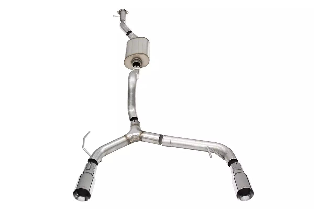 Corsa Performance 21- Ford Bronco 2.3L Cat Back Exhaust Kit MPN COR21206 For Ford Midsize SUV 2021-22