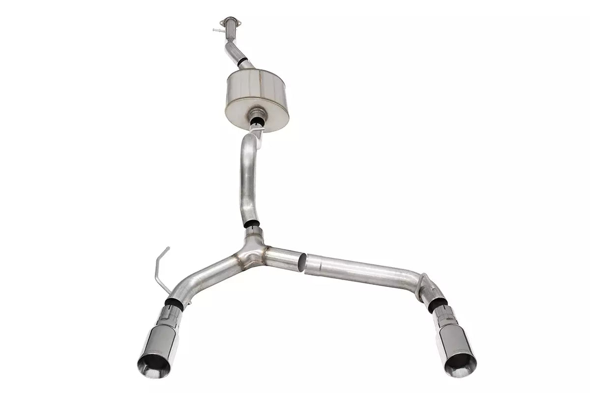 Corsa Performance 21- Ford Bronco 2.7L Cat Back Exhaust Kit MPN COR21210 For Ford Midsize SUV, V6 2021-22