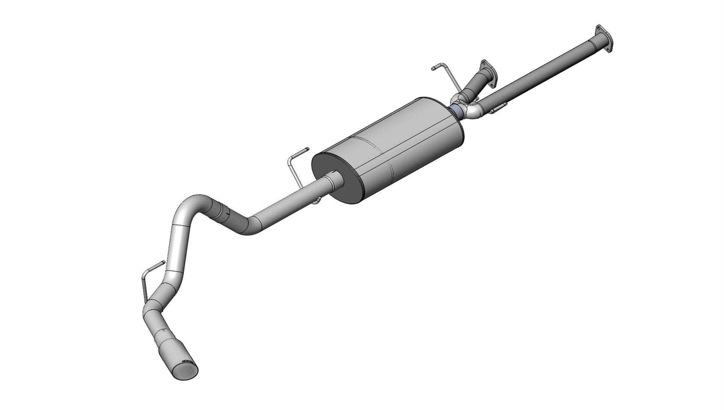 Corsa Performance Exhaust Cat-Back - 3.0in Cat-Back Single Side E COR24916